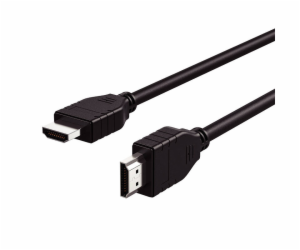 Kabel HDMI na HDMI 2.0 PVC RayCue, 2 m (černý)