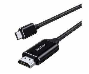 Kabel USB-C na HDMI 2.1 4k60Hz RayCue, 2 m (černý)