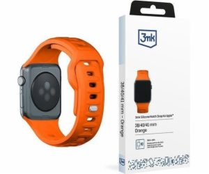 3mk Silicone Watch Strap pro Apple 38/40/41 mm Orange