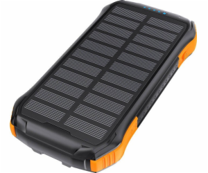 Choetech B658 Solar power bank 2x USB 10000mAh Qi 5W (bla...