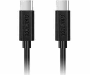 Kabel USB-C na USB-C Choetech CC0001, 0,5 m (černý)