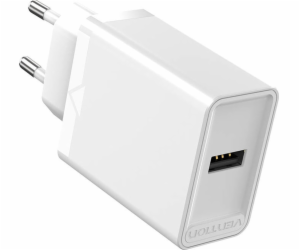 Wall charger USB-A Vention FAAW0-EU 12W 2.4A (white)