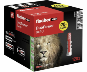 fischer hmoždinka DUOPOWER 8x40 (+20% více obsahu)