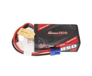 Gens Ace 850mAh 7,4V 60C 2S1P 60C baterie s konektorem EC2