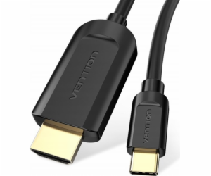 Cable USB-C to HDMI 1.4 Vention CGUBG 4K 30Hz 1,5m (black)