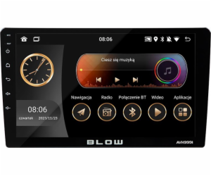 Radio BLOW AVH-9991 1DIN 9" Android/WiFi/GPS/CARPLAY