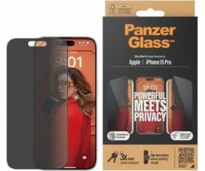 PanzerGlass iPhone 15 Pro UWF Privacy