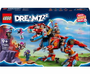 LEGO 71484 DREAMZzz Cooper s Dino Mech C-Rex, stavebnice