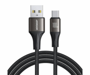 Kabel USB na USB-C Joyroom SA25-AC6 / 100W / 1,2 m (černý)