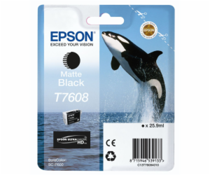 EPSON ink čer ULTRACHROME HD "Kosatka" - Matte Black - T7...