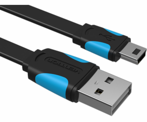 Płaski kabel USB 2.0 A do Mini 5 pinowy Vention VAS-A14-B...