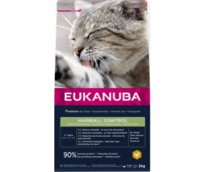 EUKANUBA Hairball Control Chicken - suché krmivo pro kočk...