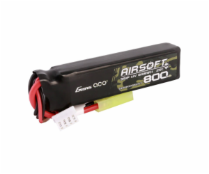 Gens Ace Lipo 800MAH 11.1V 25C 3S1P Airsoft Gun Lipo bate...