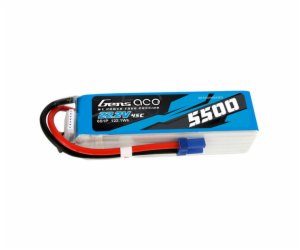 Gens ace 5500mAh Lipo 22.2V 45C 6S1P baterie pro model Ba...