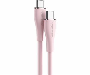 USB-C 2.0 to USB-C Cable Vention TAWPF 1m, PD 100W, Pink ...