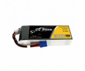 TATTU 10000mAh 14.8V 30C 4S1P Lipo Battery Pack with EC5