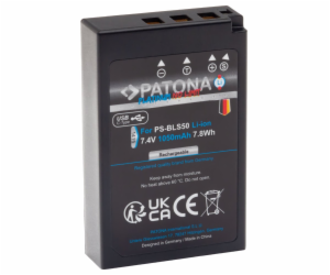 PATONA baterie pro foto Olympus BLS-5/BLS5 1050mAh Li-Ion...