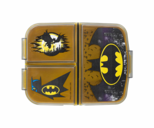 Dětský box na oběd STOR 85520 3 přihrádky Batman (černo-ž...