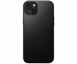 Nomad Modern Leather Case iPhone 15 Plus Black