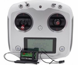 Flysky Transmitter FS-i6S + Receiver iA6B Set, 10 channel...