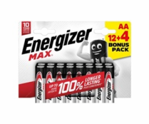 Energizer Alkaline Power - Tužka AA 12+4 zdarma