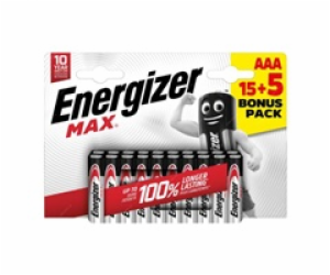 Energizer LR03/20 Max AAA 15+5 zdarma