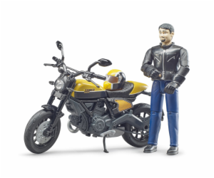 Bruder 63053 BWORLD Motocykl Scrambler Ducati Cafe Racer ...