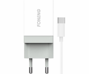 Rychlonabíječka Foneng 1x USB K210 + kabel USB typu C 1m