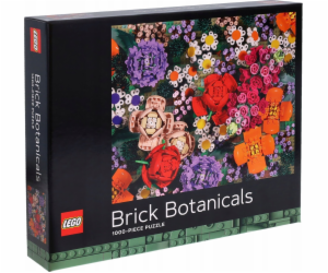 Chronicle Books Puzzle LEGO® Botanické rostliny 1000 dílků