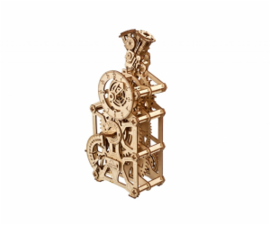 Ugears 3D dřevěné mechanické puzzle Hodiny motoru