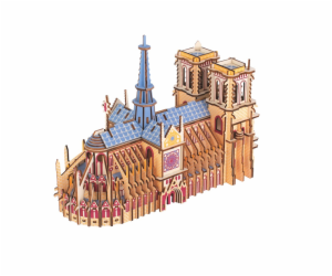 Woodcraft Dřevěné 3D puzzle Katedrála Notre-Dame