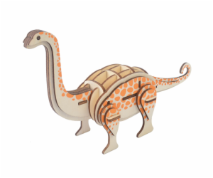 Woodcraft Dřevěné 3D puzzle Brontosaurus