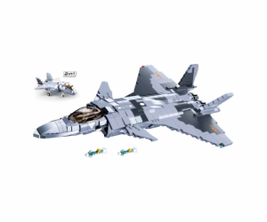 Sluban Model Bricks M38-B0931 Stíhací letoun Chengdu J-20