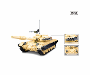 Sluban Model Bricks M38-B1011 Bitevní tank T-72B3 2v1