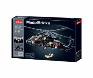 Sluban Model Bricks M38-B1012 Zdravotnický vrtulník UH-60...