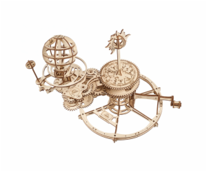 Ugears 3D dřevěné mechanické puzzle Tellurium