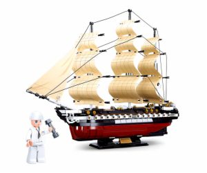 Sluban Model Bricks M38-B0836 Fregata USS Constitution pl...