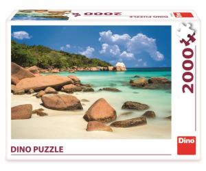 Dino Puzzle Pláž 2000 dílků