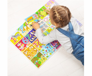 Bigjigs Toys Podlahové puzzle počítání 20 dílků