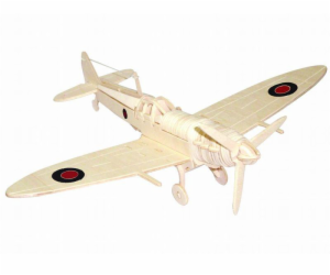 Woodcraft Dřevěné 3D puzzle spitfire