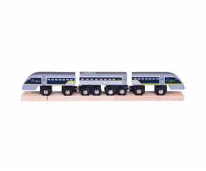 Bigjigs Rail Rychlík Eurostar E320 + 3 koleje