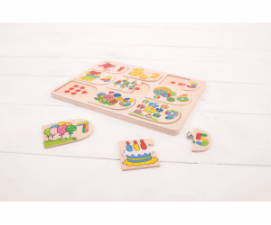 Bigjigs Toys Obrázkové počítací puzzle