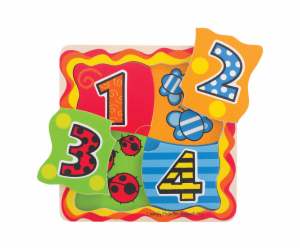 Bigjigs Toys Moje první počítací puzzle