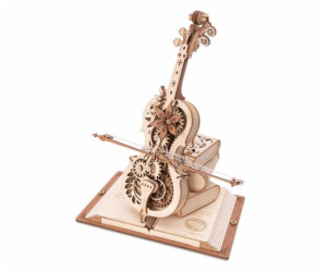 Hračka Robotime dřevěné mechanické puzzle Kouzelné violon...