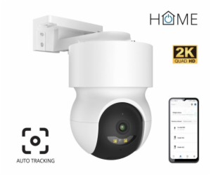 iGET HOME Camera CS8 White - WiFi 2K IP kamera otočná, no...