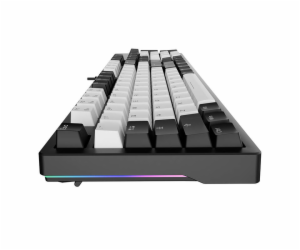 Dareu EK104 Mechanical Keyboard Red Switch White-Black