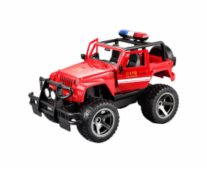 RC remote control car 1:12 Double Eagle (red) Jeep (fire ...