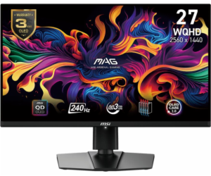 MSI MAG/271QPX E2/26,5"/QD-OLED/QHD/240Hz/0,03ms/Black/2R