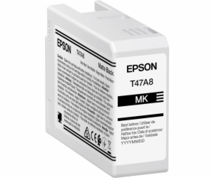 Epson inkoustová náplň/ C13T47A80N/ Singlepack Matte blac...