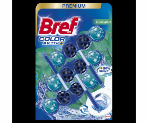 Bref WC blok Color Aktiv Eucalyptus 3x50g